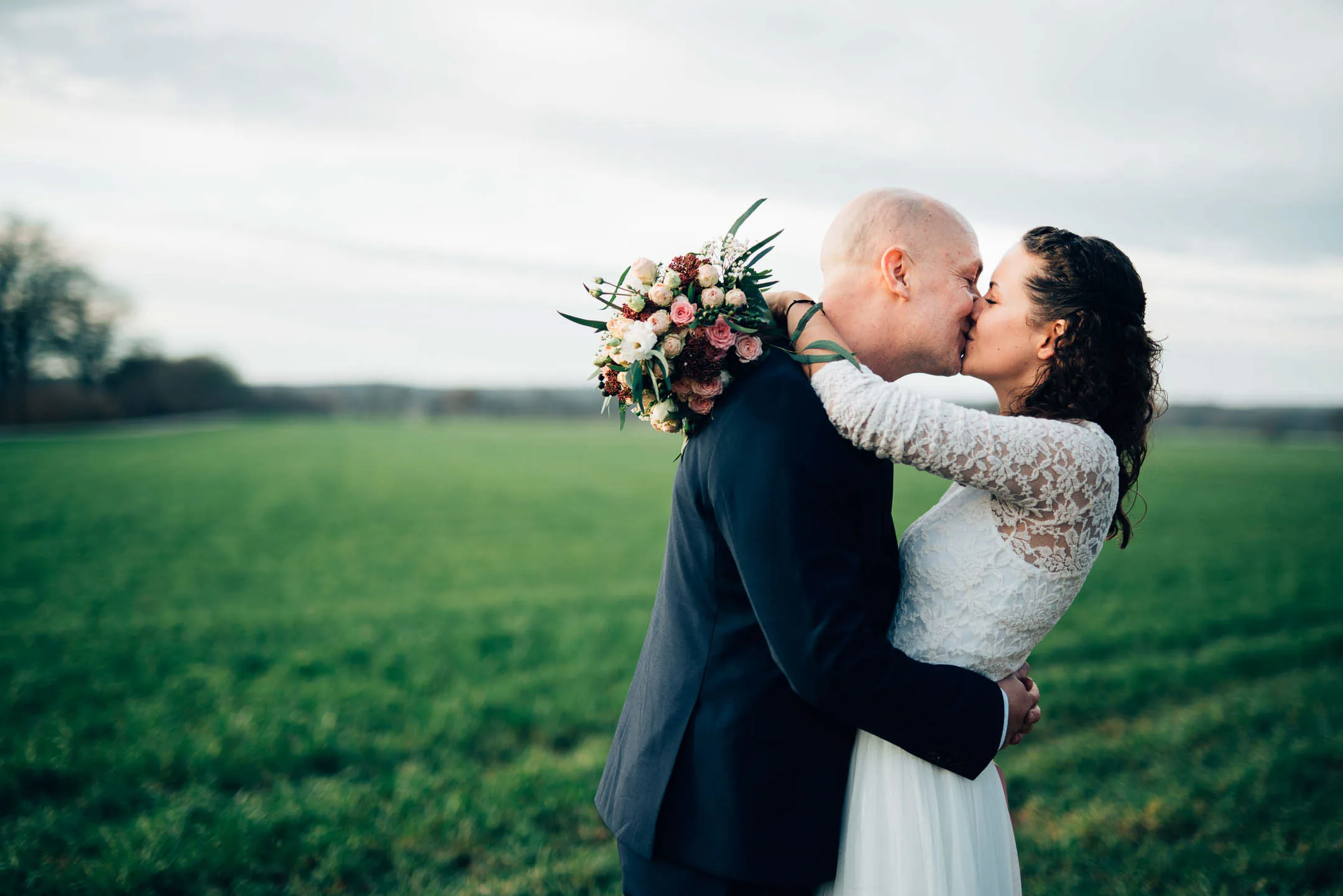 Hochzeitsfotografie eines Brautpaars – Aufnahme 7